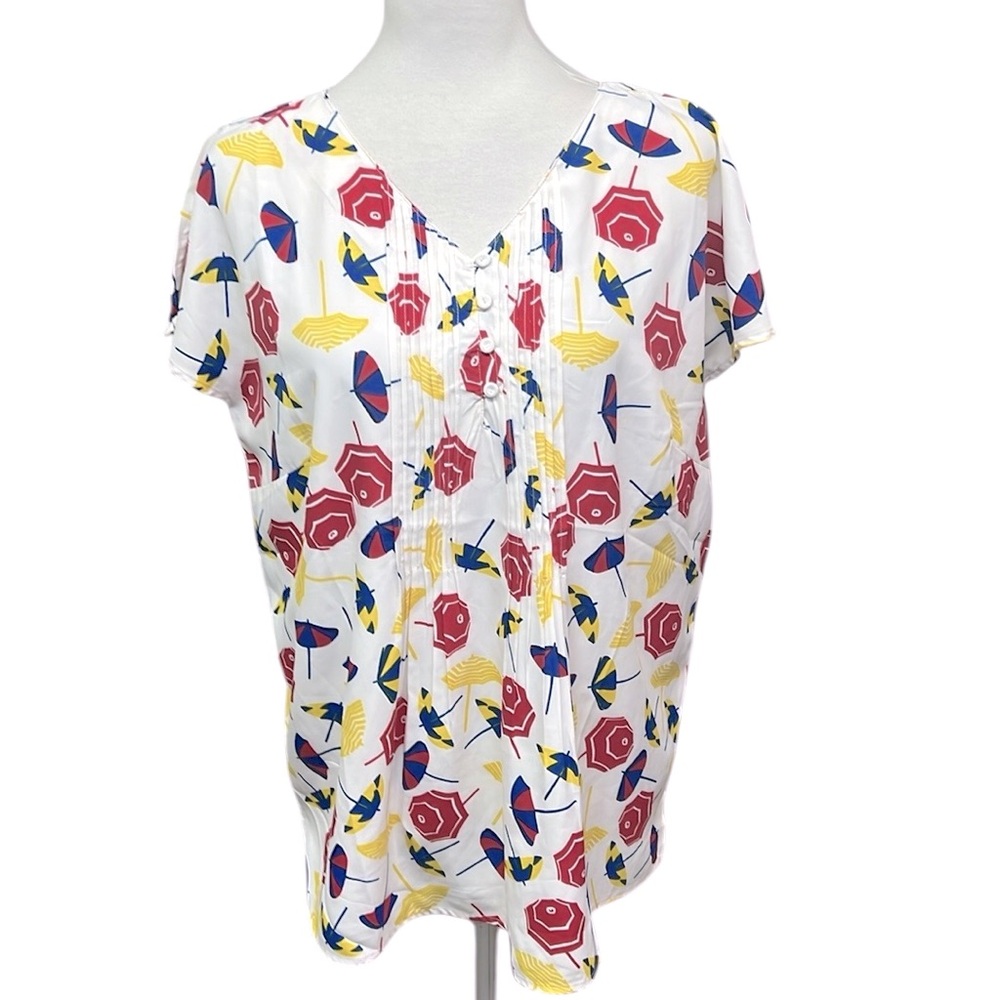 Serengeti Umbrella Print Blouse